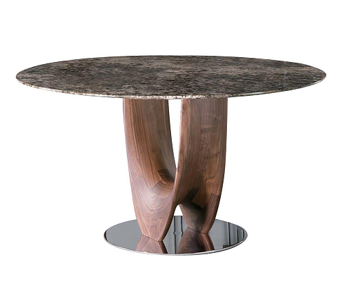 Axis Marble-Top Round Table