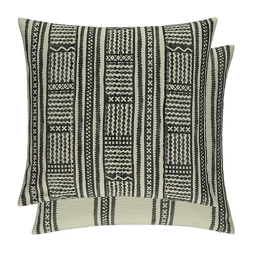Kuba Noir 60 × 60 Cushion