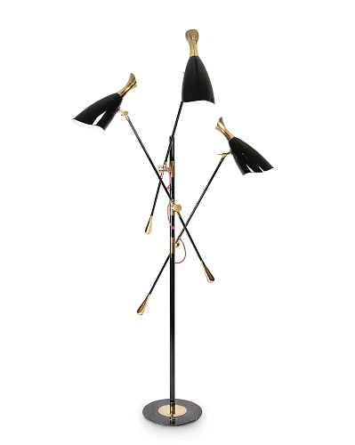 Emperor Black Floor Lamp