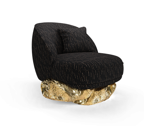Black Luxe Armchair