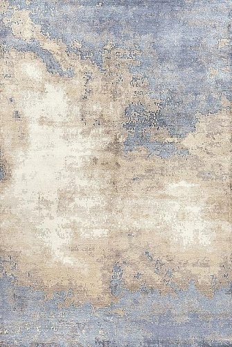 Hand-Knotted Abstract Rug
