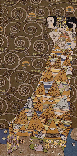 Lady (Right), from Klimt Brown Tapestry