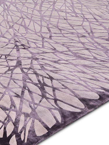 Dresden Lilac Hand-Knotted Rug
