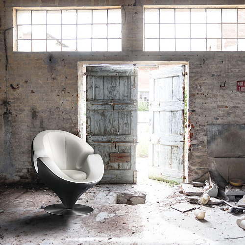 Calla Swivel Lounge Armchair