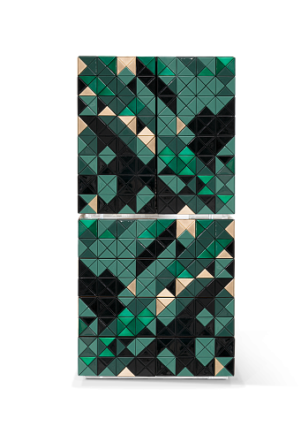 Mosaic II Green Cabinet