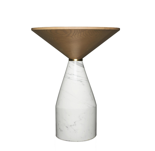 Cino White Small Marble Table