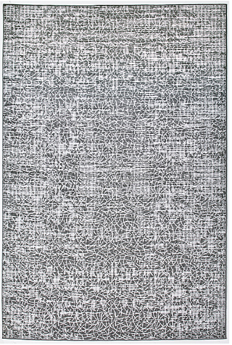 Turkish Abstract Silvery Rug
