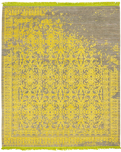 Ferrara Radi Rocked Yellow Rug