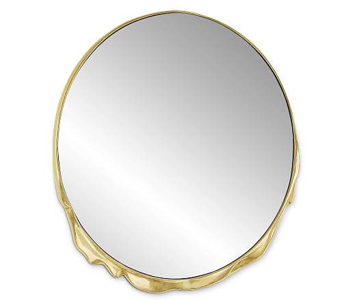 Volcanic Gold Mirror