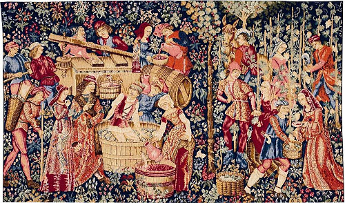 Harvest Horizontal Tapestry