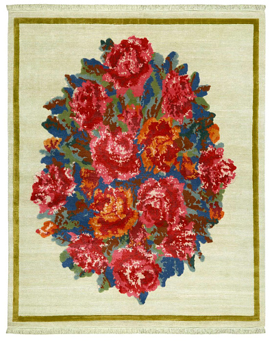 Julianka Green Green Rug
