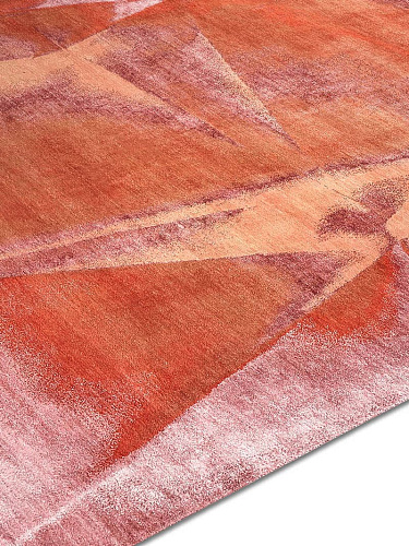 Rusty Hand-Knotted Rug