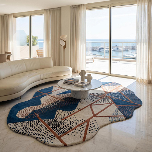 Figurative Mosaic Rug