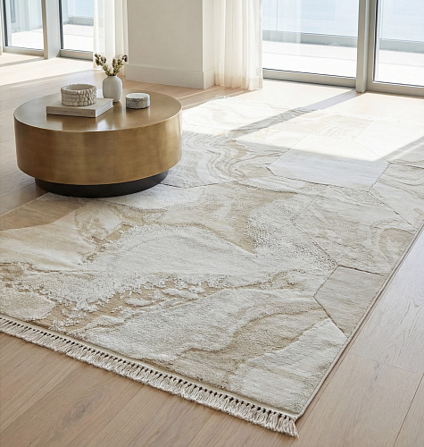 Plaster Relief Rug