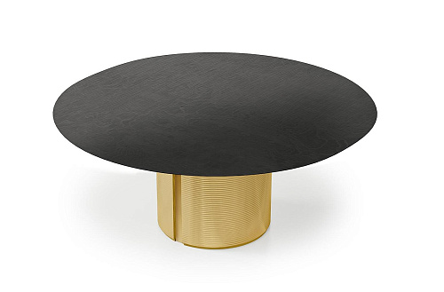 Black & Gold Dining Table