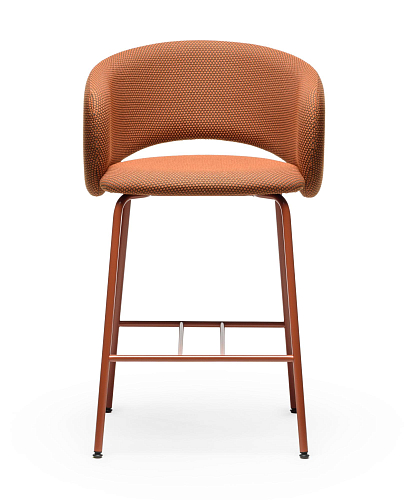 Bel Terracotta Bar Stool
