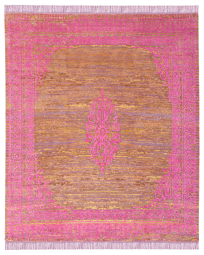Ravenna Radi Little Rocked Purple Pink Rug