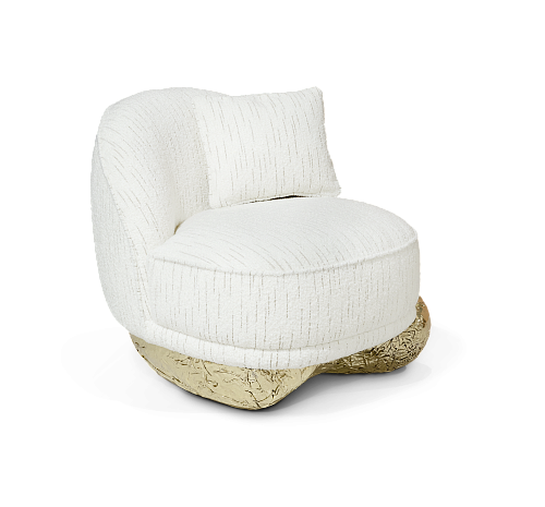 White Luxe Armchair