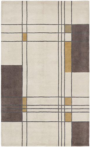 Measured Grid Rug