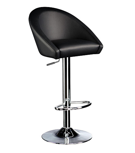 Rusty Black Bar Stool