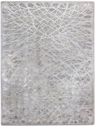 Dresden Silver Luxury Hand-Knotted Rug