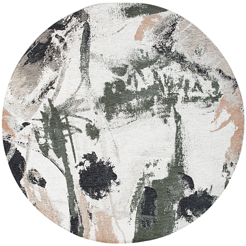 Indian Rice 9393 Round Rug
