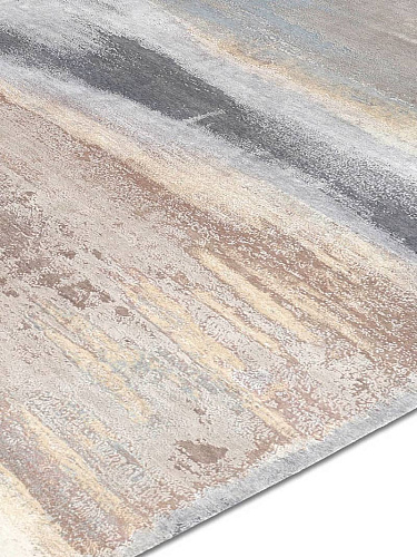 Beige Mix Handmade Luxury Rug