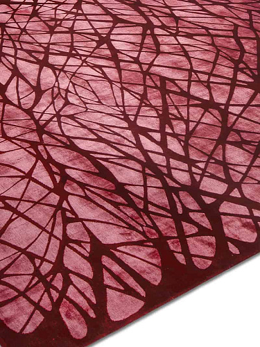 Dresden Red Luxury Hand-Knotted Rug