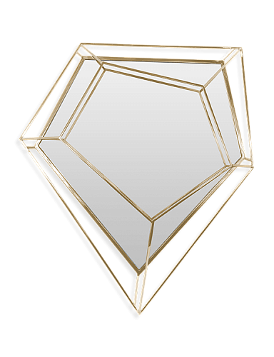 Gleam Small Wall Mirror