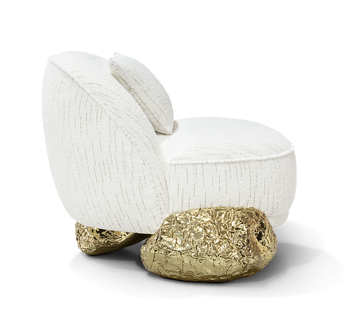 White Luxe Armchair