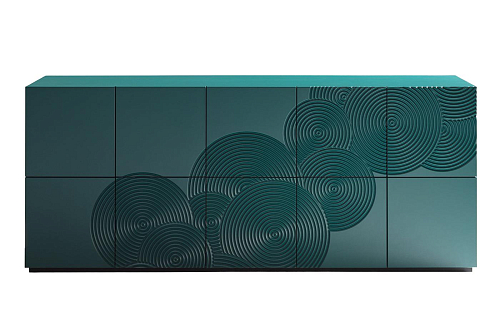 Contemporary Blue Sideboard