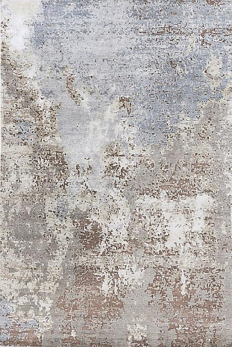 Hand-Knotted Abstract Rug