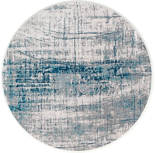 Bronx Azurite 8421 Round Rug