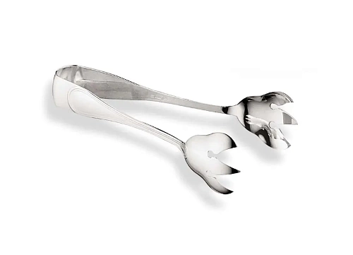 English Silver Ice Tongs