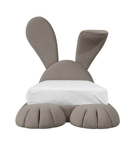 Cozy Rabbit Grey Bed