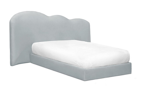 Fluffy Sky Grey Bed