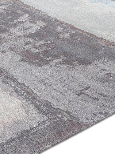 Silver / Grey Handmade Luxury Rug