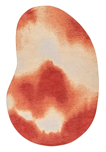 Aquarelle Rust Rug