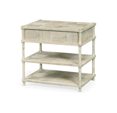 Bywater Side Table with Drawer Washed Acacia