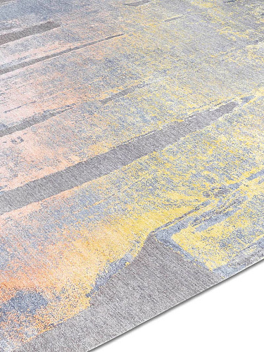 Pastel Sun Hand-Woven Rug