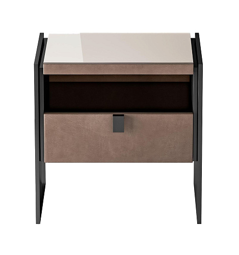 Leather Bedside Table