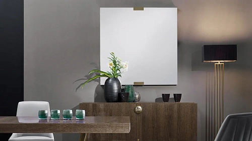 Leather Elegance Mirror