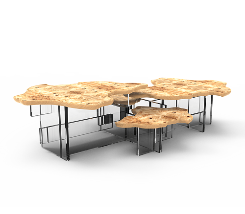 Poplar Grove Luxe Coffee Table