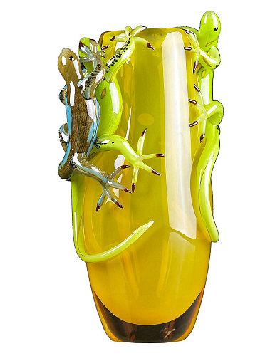 Geckos Sculptural Vase