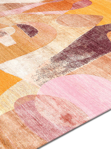 Red Sunset Luxury Rug
