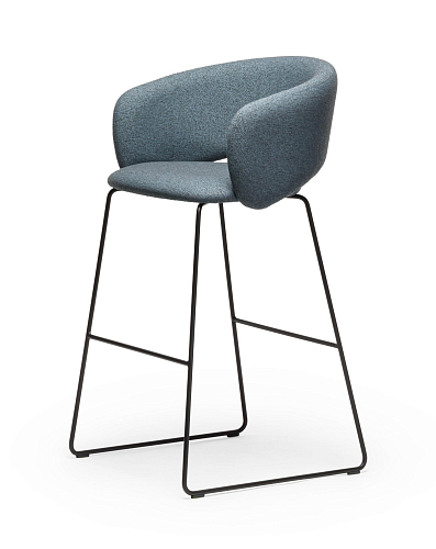 Bel Gray Bar Stool