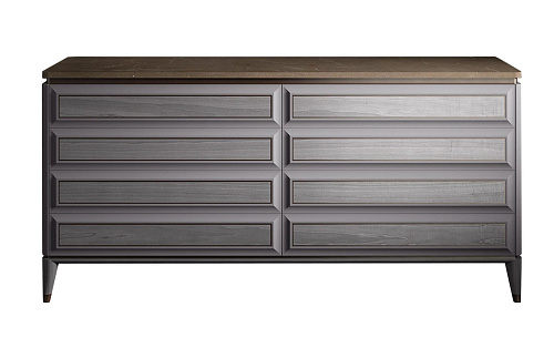 Contemporary Blue Moon Chest of Drawers