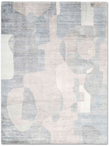 Snow Silver Luxury Rug