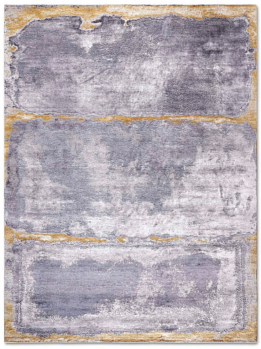 Silver Handmade Luxury Rug