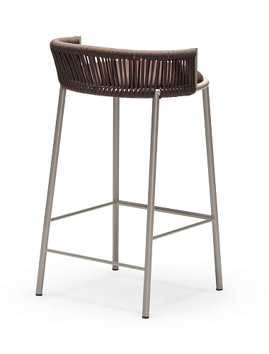 Millie Brown Outdoor Bar Stool